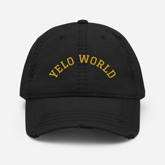 Yelo World LA IS NOT SAFE Distressed Dad Hat