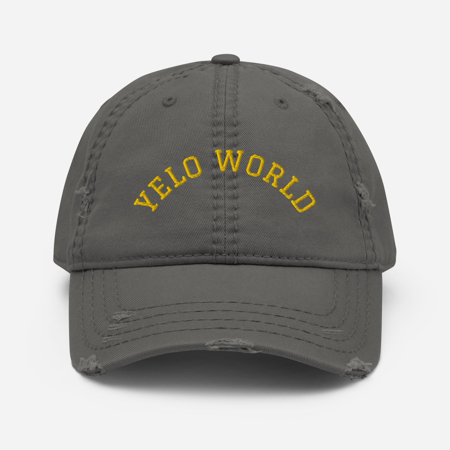 Yelo World LA IS NOT SAFE Distressed Dad Hat