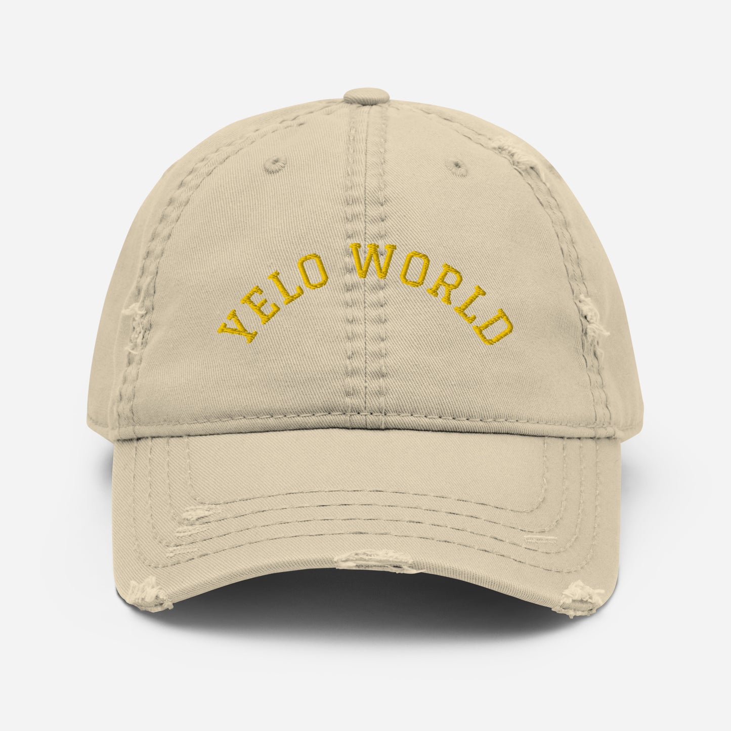 Yelo World LA IS NOT SAFE Distressed Dad Hat